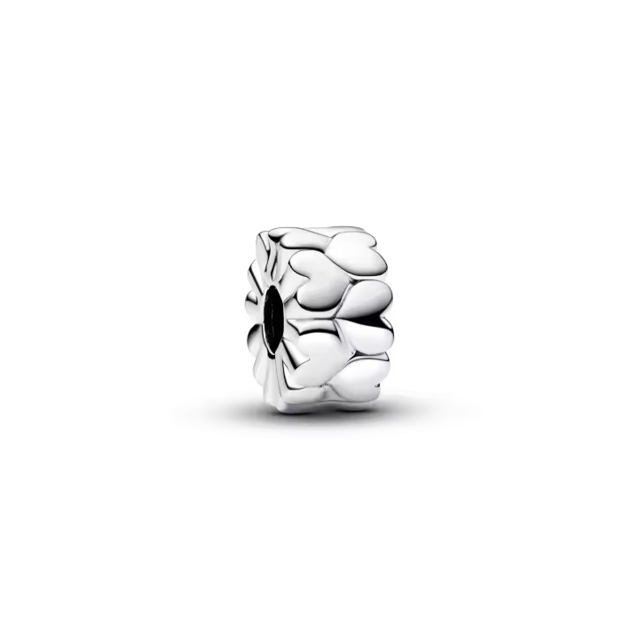 Clip Pandora Patrón Corazón 792828C00 - Plata de Ley - 1