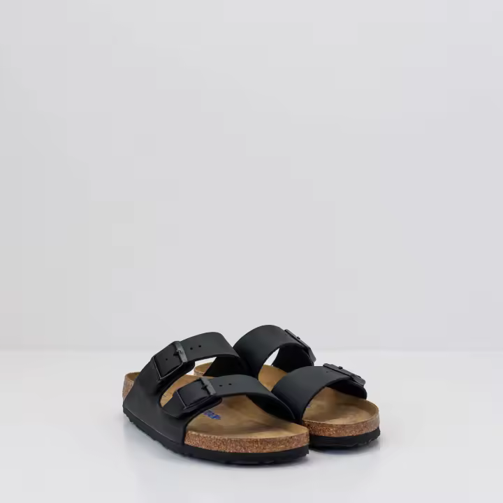 SANDALIA - BIRKENSTOCK - ARIZONA BIRKO-FLOR BLACK 0551253 - 1