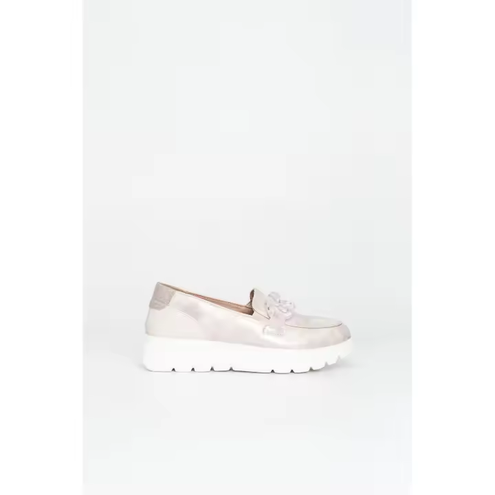 Mysoft Mocasín Cuña Detalle Hebilla - Zapatos Mujer Plataforma - 1