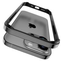 Estuche Protector De Aleación De Aluminio Para iPhone 16 12 13 14 plus 15 16 pro Max Bumper Ligero Compatible Con Apple Transparente - details 6
