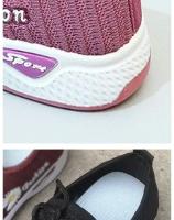 Zapatos De Mujer Estilo Coreano Casual Con Diseño De Pétalos Pequeños Zapatos Deportivos De Tela Antigua Pekín Para Caminar En Otoño - details 7