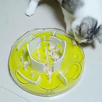 Juguete Interactivo Para Gatos Con Rompecabezas Dispensador De Alimentos Mejora La Inteligencia Retardador De Comida Para Gatos Y Perros - details 5