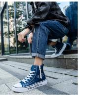 Zapatillas De Tenis Para Hombre Zapatos De Deporte De Lona Vulcánica Alta Respirables Plataforma Casuales Zapatos Trener Man - details 13