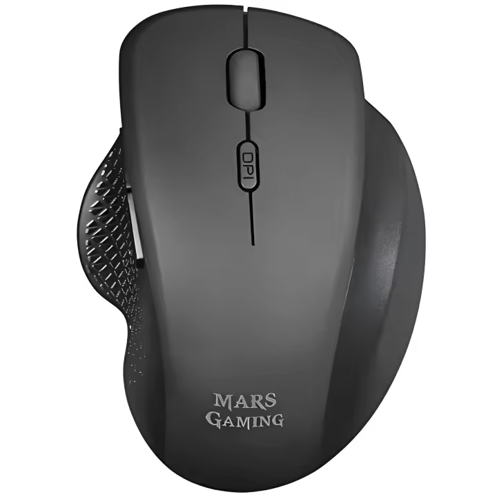 Mars Gaming MMWERGO Negro, Ratón Inalámbrico Ergonómico para PS4/PS5/XBOX/PC/Mac - 1