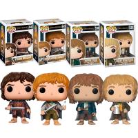 Funko  4 Pack Merry  Sam Samsagaz Samwise Frodo Bolson Brandybuck Brandigamo Pippin Took  Hobbit Señor de los ANillos Lors of The Rings 444 445  528  530 Pop Vinyl - details 0