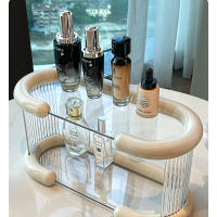 Estante De 3 Niveles De Acrílico Organizador De Maquillaje Para Baño Y Cocina Estuche De Almacenamiento Transparente Para Display De Muñecas - details 8