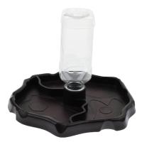 Dispensador De Agua Automático Para Reptiles Tazón De Alimentación Con Botella Material Plástico Suministros Para Mascotas - details 2