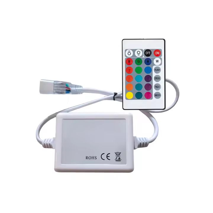 Ledkia Controlador Tira Neón LED RGB Regulable 220V SFLEX12 RGB - 1