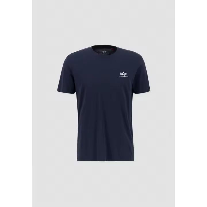 Camiseta de Manga Corta Basic T Small Logo, Marca Alpha Industries, Variedad de color y talla, Para Hombre - 1