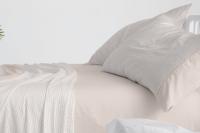 Juego de Sábanas  Modelo 541 50% Algodón de Burrito Blanco – Suavidad, Estilo y Confort para tu Dormitorio. - details 2
