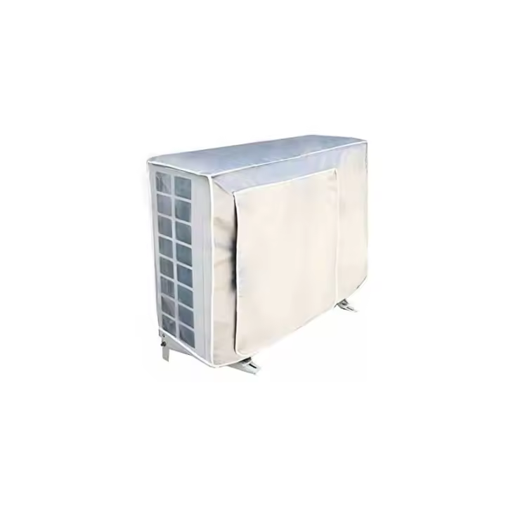 Funda protectora para aire acondicionado de exterior, a prueba de Polvo, antinieve, antisol, impermeable, 80x26x57 cm - 1