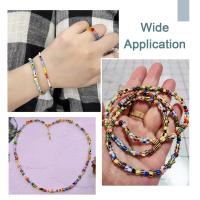 Czech Glass Seed Beads 10g Colorful Acrylic Para Creación De Joyas DIY Pulseras Collares Pendientes Hechos a Mano - details 4