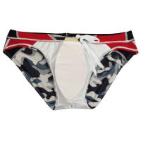 Bathing Suit 2022 Para Hombres Padded Push-up Bikini Camuflaje Deportivo Para Playa Y Surf Swimwear Briefs De Verano - details 15