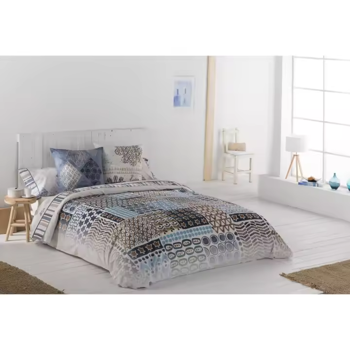 JVR - Funda nórdica juego de 2 piezas modelo EXOTIC - Tejido 100% Algodón - Estampado digital - Fabricado en España - Cama 90/105/135/150/160/180 - 1