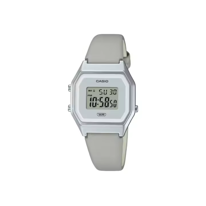 Reloj Casio Vintage Coleccion Mujer Acero y Correa Iconic Digital 29mm r La680wel-8ef - 1
