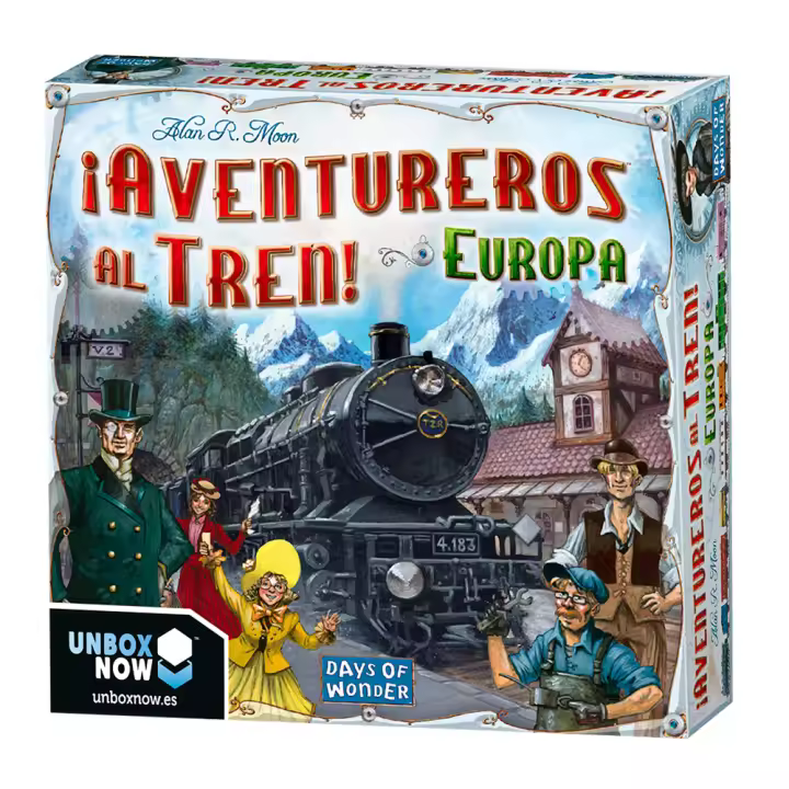 JUEGO DE MESA AVENTUREROS AL TREN! EUROPA - Nuevo a estrenar - Asmodee - Juego de Tablero - 1