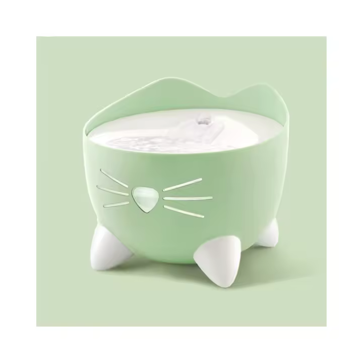 CATIT - Pixi (2,5 Litros) - Bebedero para Gatos en Fuente con Sensor de Luz LED (4 Colores) - 1