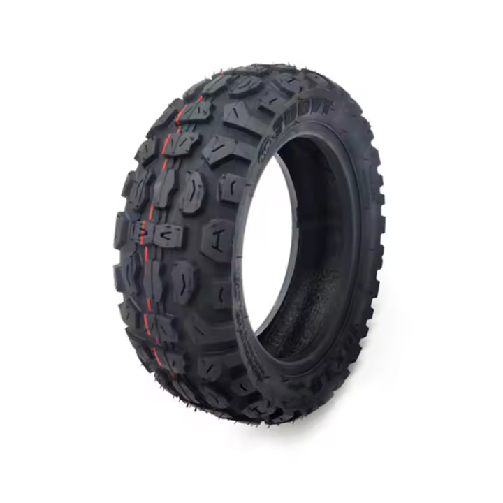 OMMVI Cubierta Tubeless Offroad 80/65-6 10×3 TUOVT para Patinete Eléctrico – Neumático Sin Cámara de Aire Todo Terreno Multitaco – Compatible con Dualtron, Kaabo, Vsett y Otros – Alta Tracción, Estabilidad y Resistencia en Terrenos Irregula - 1