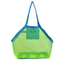 Bolsa de malla de playa de verano para niños, bolsa de almacenamiento de juguetes de gran tamaño, bolsa de playa de malla para herramientas de excavación de arena, bolsa de playa de rejilla - details 6