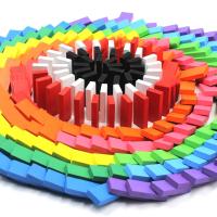 Dominoes De Madera Arcoíris Juegos De Construcción Bloques Montessori Juguetes Educativos Para Niños Edad Recomendada 4-12 Años - details 2