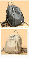 Mochila de cuero para Mujer, Bolso de un solo hombro, Bolso Escolar, Bolso de viaje de gran capacidad, Bolso casual de moda versátil - details 10