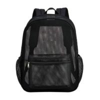 Mochila De Malla Transpirable Para Mujer Bolsa De Almacenamiento Casual Portátil De Viaje Al Aire Libre Con Hueco - details 3