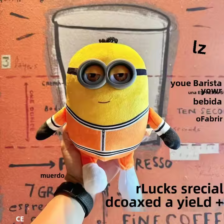 Muñeco De Peluche Kawaii Minion De Despicable Me Juguete Suave Para Niños Almohada De Peluche Regalo De Cumpleaños Unisex Tamaño 15cm Relleno De Algodón PP - 1