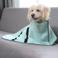 Bata De Baño Para Perros Microfibra Secado Rápido Toallas Para Pequeños Medianos Y Grandes Mascotas Gatos Ropa De Mascota Accesorios Para Perros - details 3