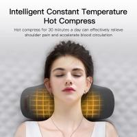 Almohada De Masaje Para El Cuello Eléctrica Con Compresión Caliente Y Vibración Espuma De Memoria Soporte Para La Columna Vertebral Relajante Para Dormir - details 2