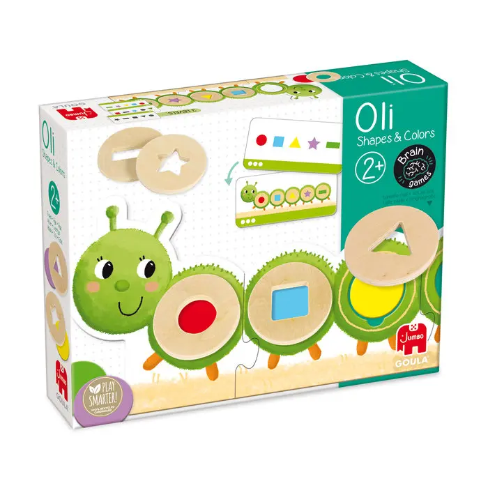 GOULA JUEGO OLI. SHAPES & COLORS BRAIN GAMES 24x5x18 Cms. - 1