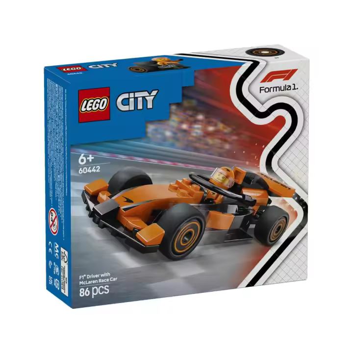 Lego City Formula 1 Piloto de F1 con Coche McLaren Lego city LEGO - 1