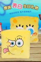 Almohada De Peluche Anime Auténtico Spongebob Squarepants Patrick Star Kawaii Juguete Calefactor De Mano Regalos De Cumpleaños Y Halloween Para Niños Y Adultos - details 5