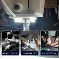 Lámpara De Iluminación Industrial LED Para Máquina De Costura Luz Magnética De Alta Brillo Para Trabajos En Mesa Y Perforadoras Con Enchufe EU/US - details 7