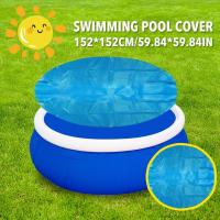 Cubierta de piscina solar-Cubierta redonda de la piscina, cubierta solar redonda de la piscina para la piscina inflable sobre la piscina de la tierra, Piscina redonda de la burbuja, 3*3m - details 0