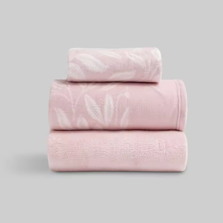 Llartextil Juego de Sábanas Coralina Uriel Rosa Palo | Más Calidad y Durabilidad - 1