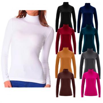 Camisetas Térmicas De Manga Larga Para Mujer, Cuello Redondo, Ajustadas, Camisetas De Compresión, Vino