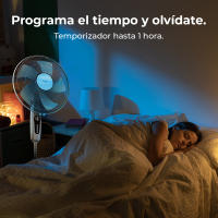 Ventilador de Pie - Cecotec EnergySilence 515 MaxFlow White – 16", 45W, Temporizador, 3 Velocidades y Oscilante - details 1