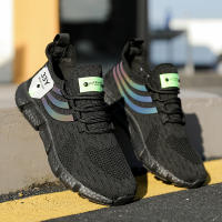 Zapatillas De Tenis Para Hombre 2024 Malla Transpirable Y Cómodas Zapatos Casuales De Exterior Con Cordones Antigüedad Primavera/Otoño - details 29