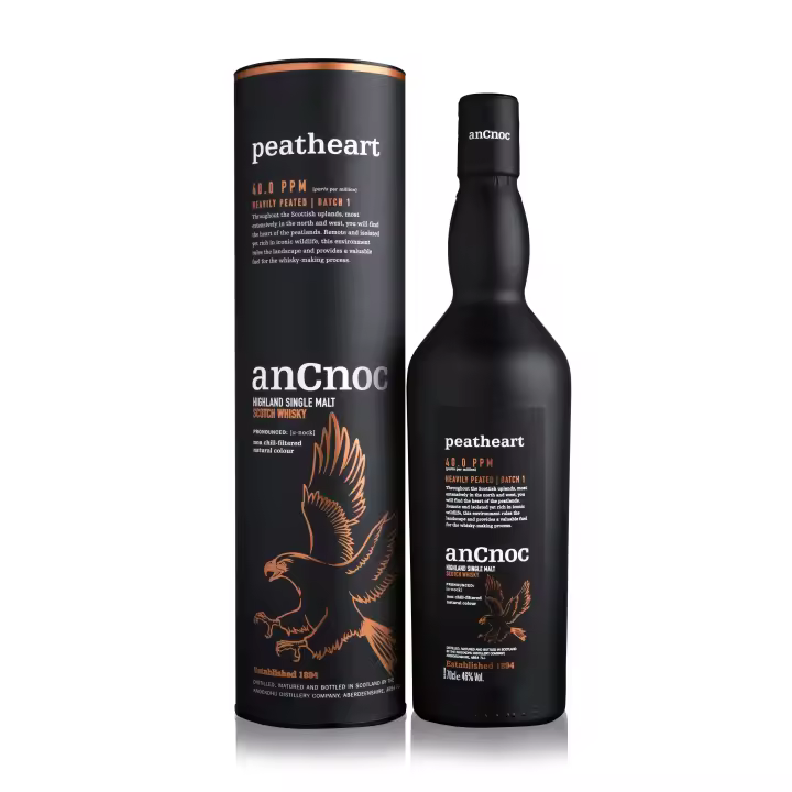ANCNOC PEATHEART SINGLE MALT WHISKY 70CL 46% - 1