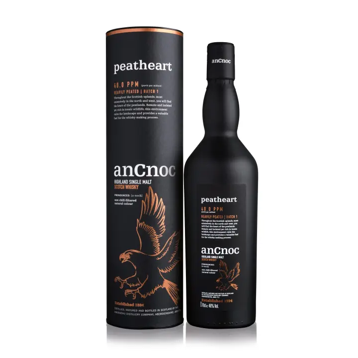 ANCNOC PEATHEART SINGLE MALT WHISKY 70CL 46% - 1