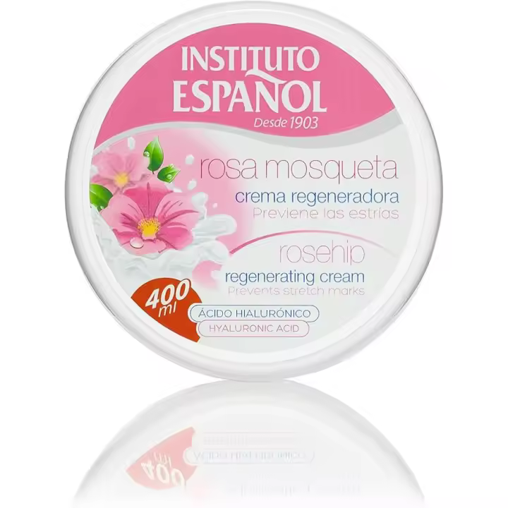 Crema Regeneradora Rosa Mosqueta - Instituto Español Tarro 400 ML - 1
