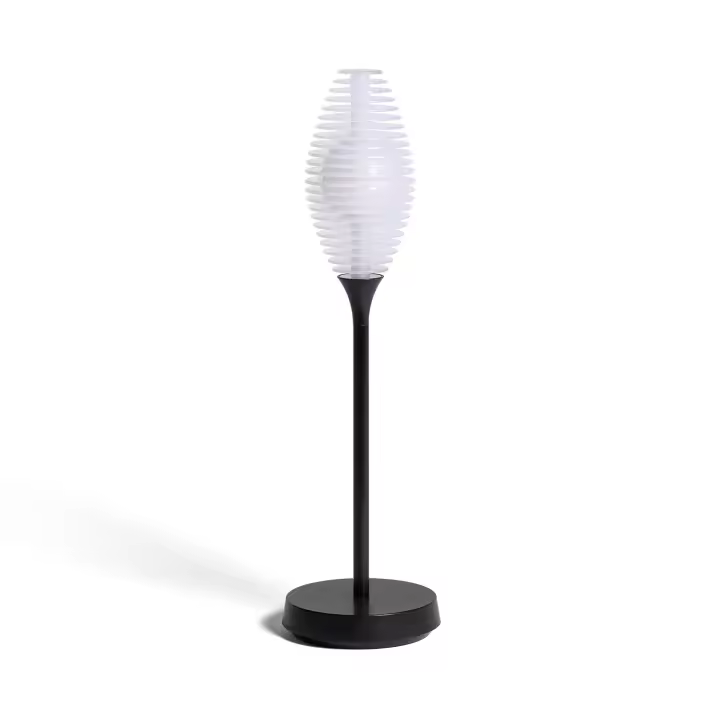 Ledkia Lámpara de Mesa LED Portátil Exterior con Batería USB Recargable Dukuza Negro - 1