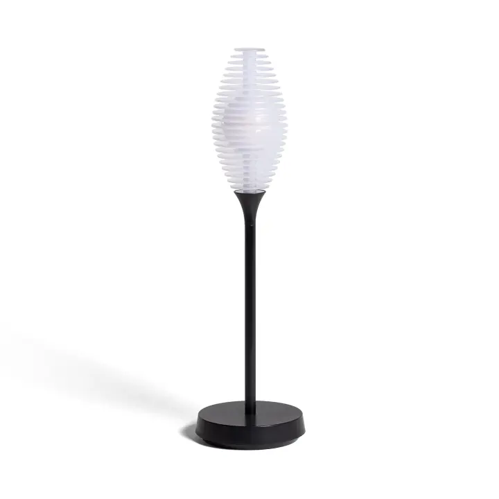Ledkia Lámpara de Mesa LED Portátil Exterior con Batería USB Recargable Dukuza Negro - 1