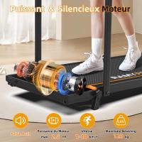 Cinta de Andar con Inclinación del 9%, 2.5HP Walking Pad, Cinta de Correr Capacidad de Carga 120KG, 1-8km/h, Adecuado para Uso Casa o Debajo del Escritorio Caminadora Electrica para Casa - details 6