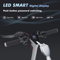 Patinete Eléctrico Plegable IENYRID 1, Motor 250W, Batería 36V 12.5Ah, Neumáticos 10 pulgadas, Velocidad Máxima 25 km/h, Autonomía 35 km, Freno Eléctrico Frontal + Freno Disco Trasero, Horquilla Suspensión Delantera, para Uso Urbano al Aire Libre - details 6