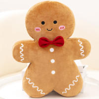 Muñeco De Jengibre Navideño De Peluche Decoración De Árbol De Navidad Juguete Para Dormir Para Niños Regalo De Cumpleaños De Navidad - details 5