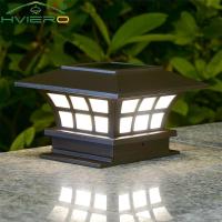 Lámpara De Pared Solar LED Impermeable Para Jardín Y Park Luminoso De Post De Café Decoración Exterior Iluminación De Calle - details 2