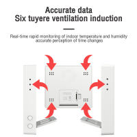Medidor De Temperatura Y Humedad Digital LCD Estación Climática Para El Hogar Con Luz Trasera Para Habitación De Bebé Medidor De Ambiente Electrónico - details 7