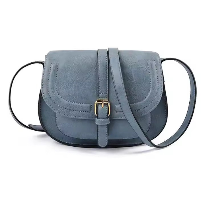 Bandolera mujer pequeña, bandolera mujer piel sintética, bolso mujer, con bandolera ajustable desmontable - 1