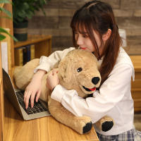 Muñeco De Peluche Labrador Realista Para Niños Regalo De Cumpleaños Juguete Suave De Perro Creativo 35/75cm Stuffed Animal Puppy Dolls - details 20
